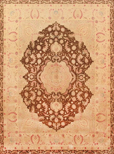 Pasargad Tabriz Tabriz 030143 Brown